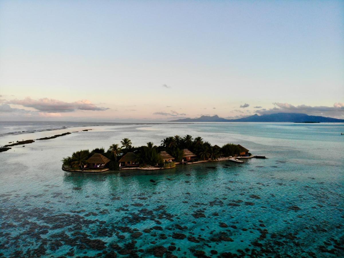 Eden Private Island Tahaa Otel Patio  Dış mekan fotoğraf