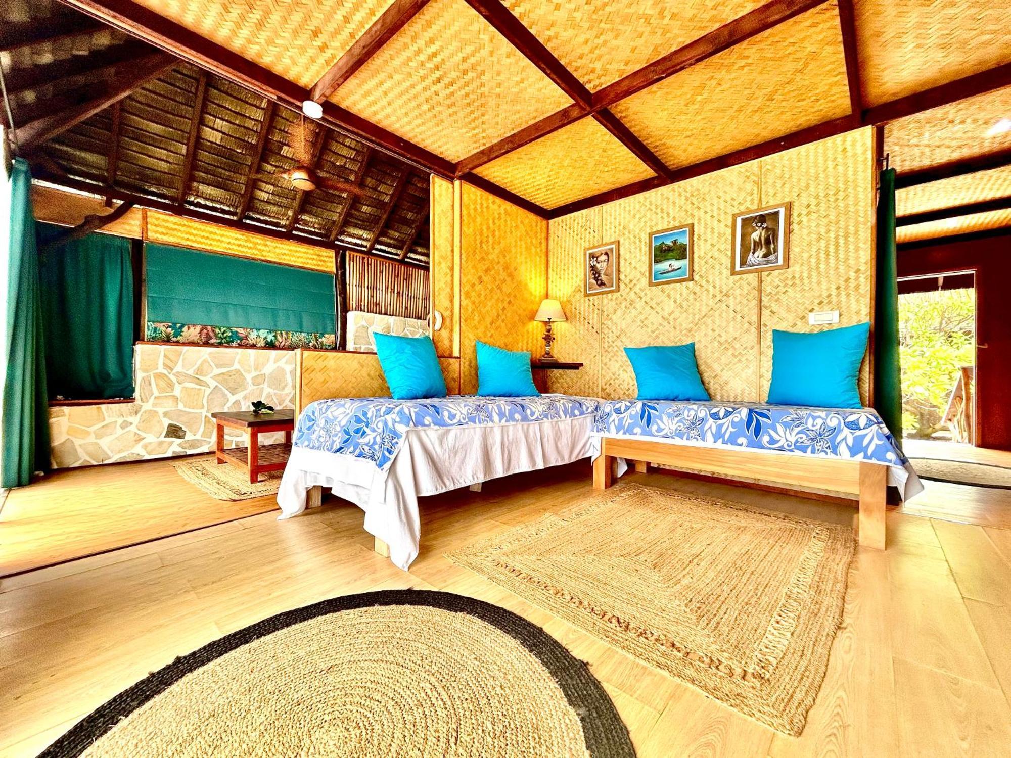 Eden Private Island Tahaa Otel Patio  Dış mekan fotoğraf